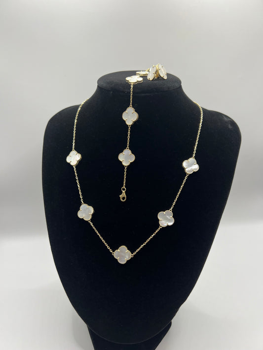 Cadena,manilla y aretes