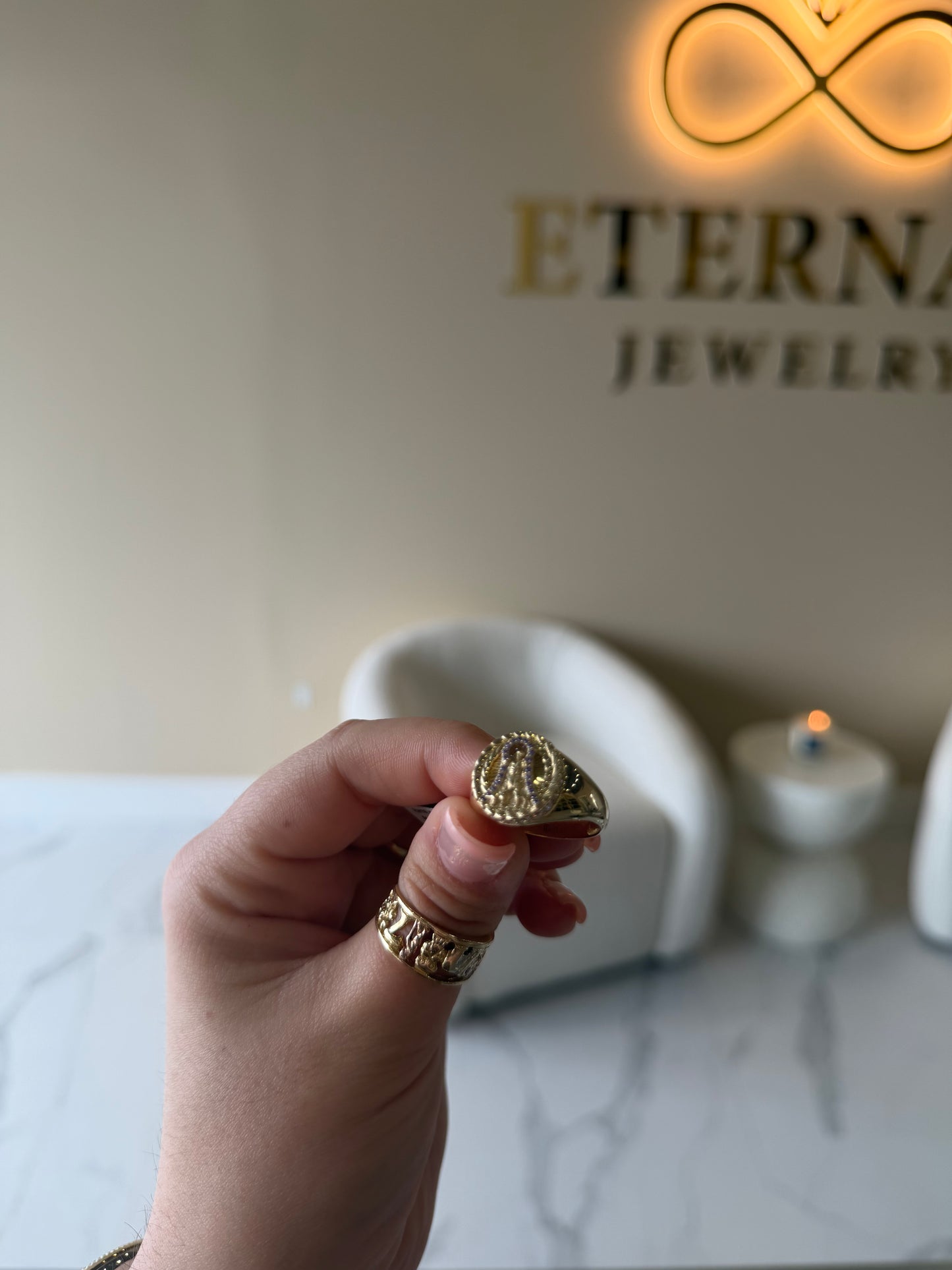 Charm and ring